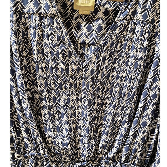 Anthropologie Maeve Geometric “Galen Dress” Sz. Lg - Picture 8 of 11